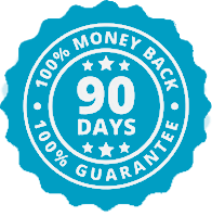 100 satisfaction 90 day money back guarantee